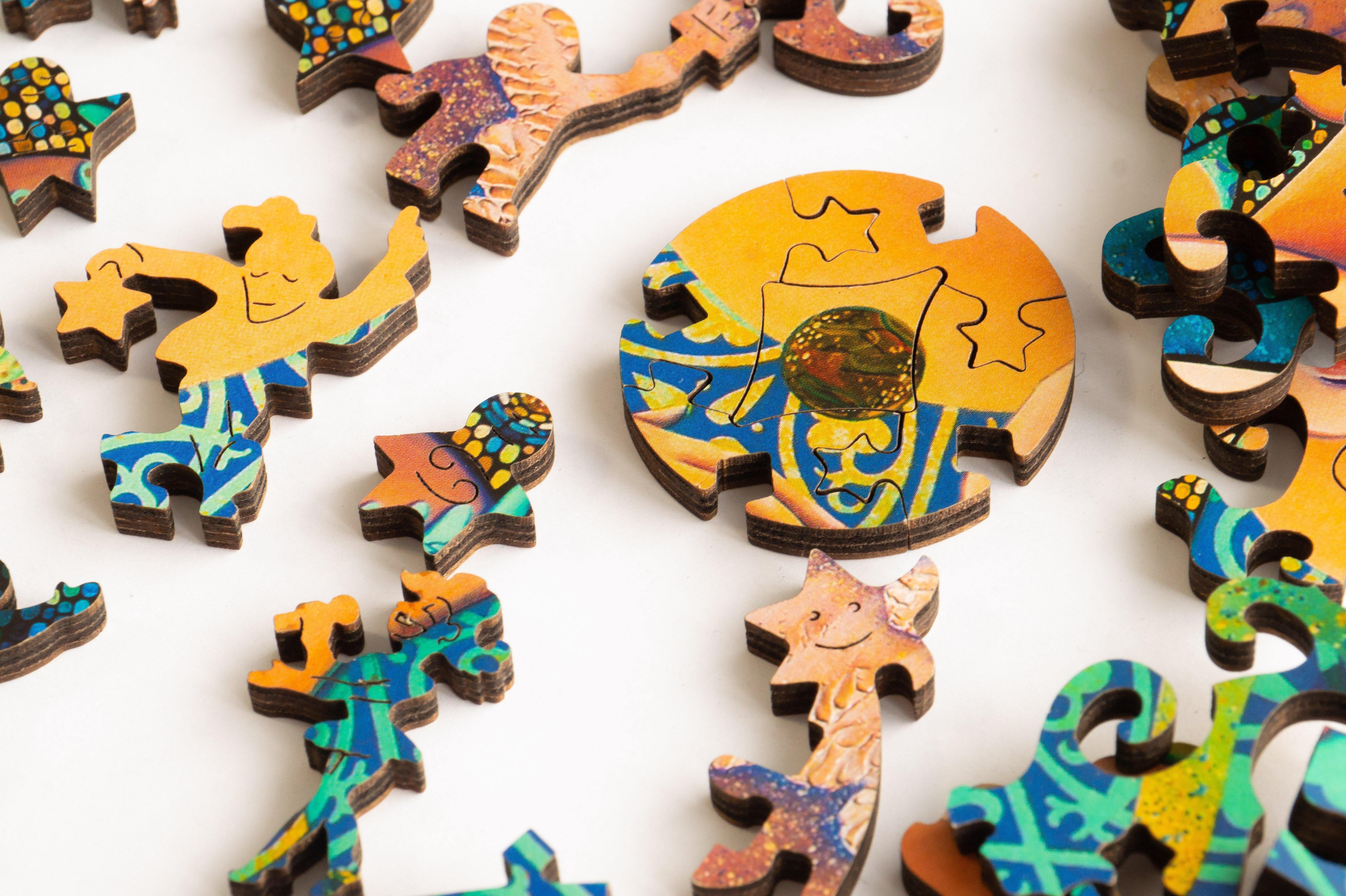 Aktion DaVICI Exclusive Holzpuzzles - Die Sterngeburt.