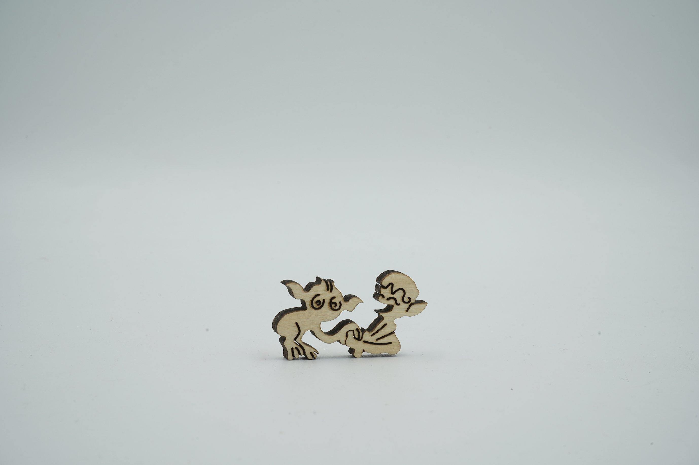 Aktion DaVICI Exclusive Holzpuzzles - Ein Drache im Wald.