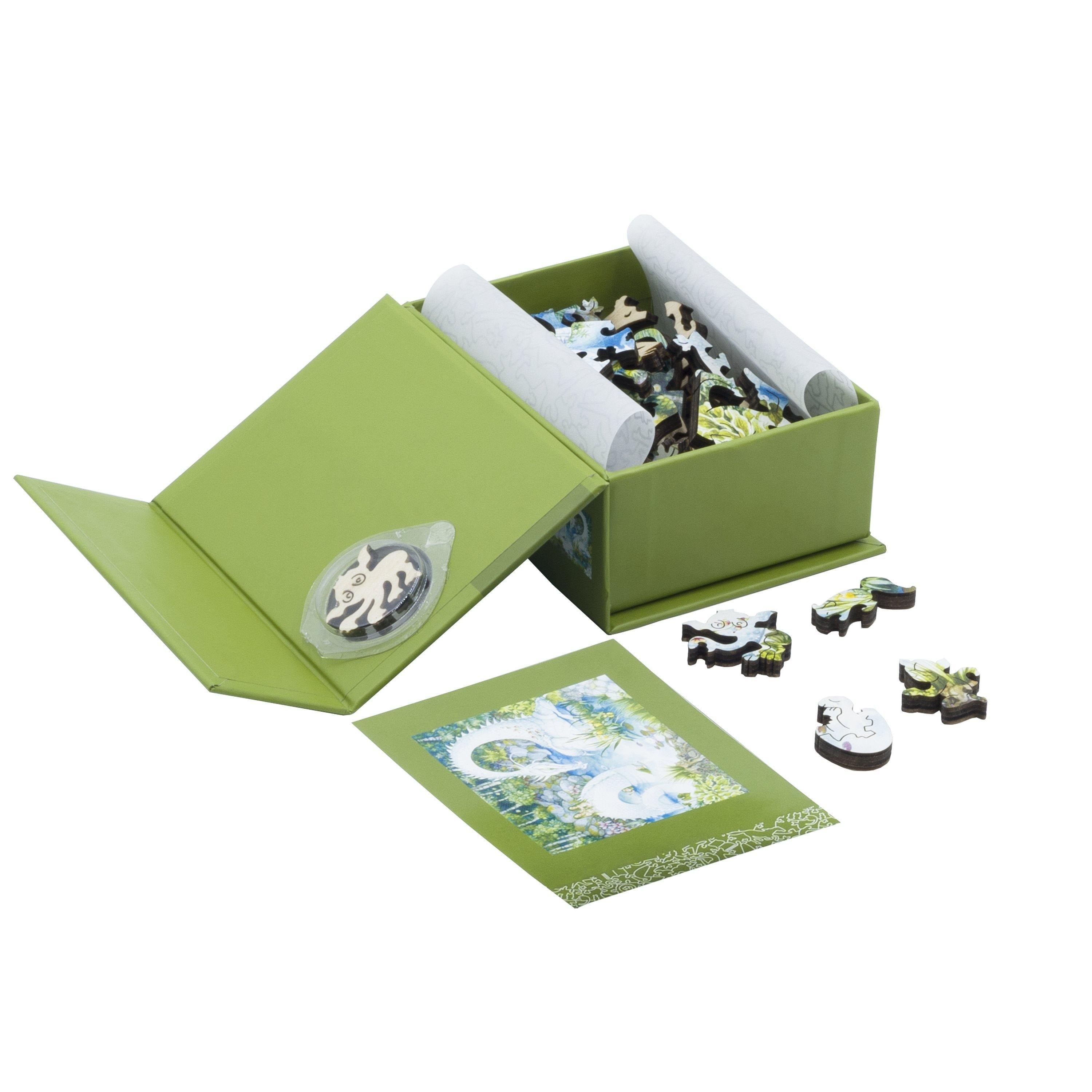 Aktion DaVICI Exclusive Holzpuzzles - Ein Drache im Wald.